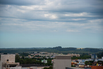 Fototapeta premium urban landscape of Santa Maria RS, southern Brazil.