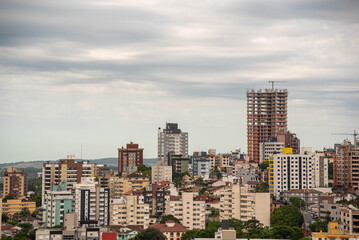 Obraz premium urban landscape of Santa Maria RS, southern Brazil.