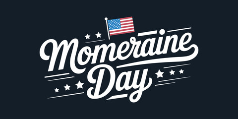 Memorial day typography patriotic vector design for remembrance and national holiday © Universal Icons Lab