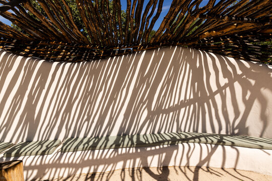 graphic walls, Okavango Delta, Botswana, Africa