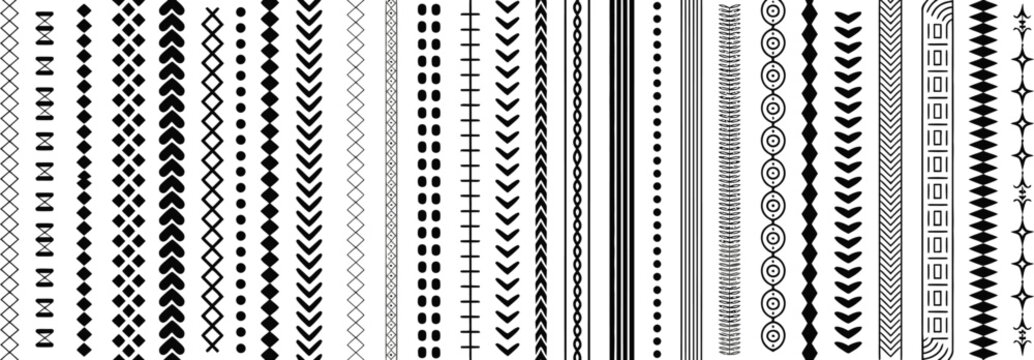 Set of seamless vector patterns with tire tracks on a blank spiral notebook page featuring a metal frame border and paper texture design