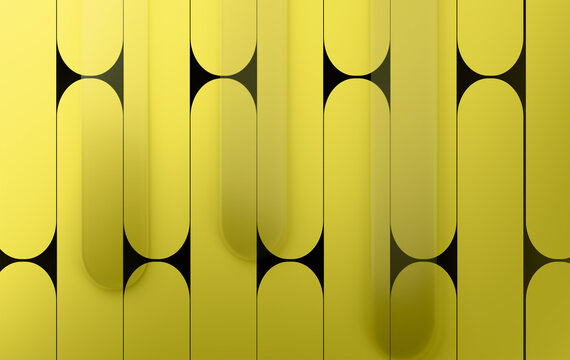 Futuristic Mid Century Inspired Abstract with Vertical Symmetry Background