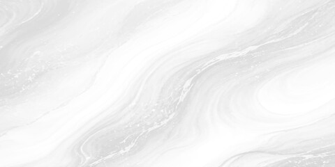 An abstract white and blue liquid wave background features a frozen winter texture of cold ice and snowy frost patterns on a fresh crystal water surface © Lily
