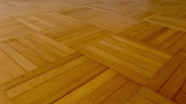 wooden parquet flooring