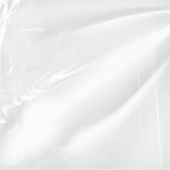 Fototapeta premium Realistic plastic wrap texture . Stretched polyethylene cover. plastic texture overlay, Crumpled plastic, glued paper wrinkled foil effect, vector realistic background set. Crumpled and greased.