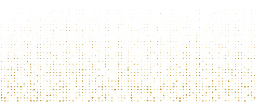 Golden Circle Halftone Pattern Background, Abstract Polka Dot Vector Illustration