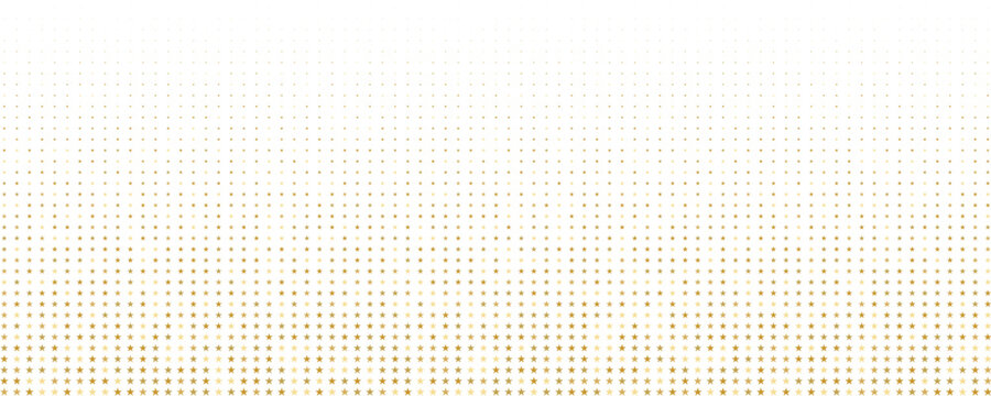 Golden Circle Halftone Pattern Background, Abstract Polka Dot Vector Illustration