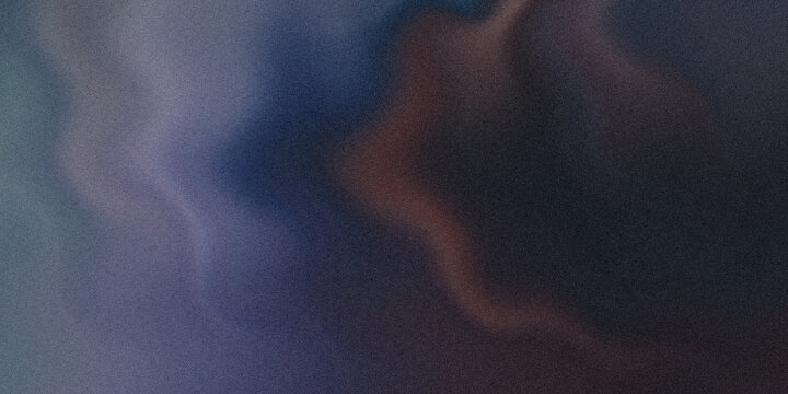 Dark abstract grainy texture with blue and purple gradient