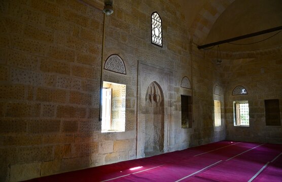 A view from the historic Hadim Suleiman Pasha Mosque in the Cairo Citadel, located in Cairo, Egypt.