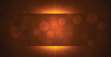 eye catching bokeh backdrop with shiny light effect © Saumitra