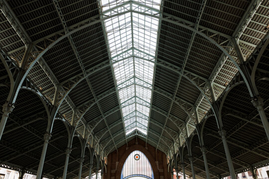 Mercado Colon, covered market in the historic center of Valencia, Spain