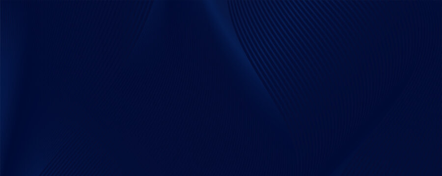 Premium background design with diagonal dark blue line pattern. Vector template for digital luxury banner,