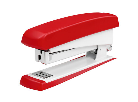A small office tool placed on a clean white surface