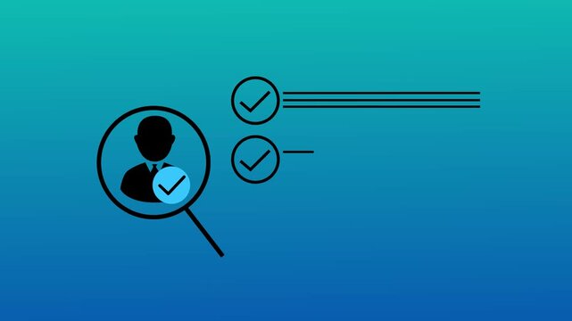 Professional recruitment process showcasing HR management strategies, talent screening, and hiring solutions to select qualified candidates for career growth and organizational success. 4k video