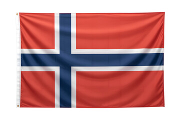 Fototapeta premium Showcase national pride with this vibrant Norway flag, perfect for patriotic events, cultural celebrations, and travel promotions