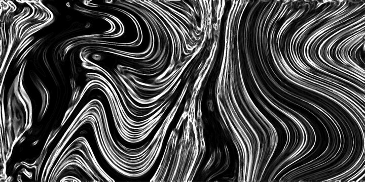 High contrast monochrome abstract swirling lines creating a dynamic and energetic wave pattern for digital art backgrounds