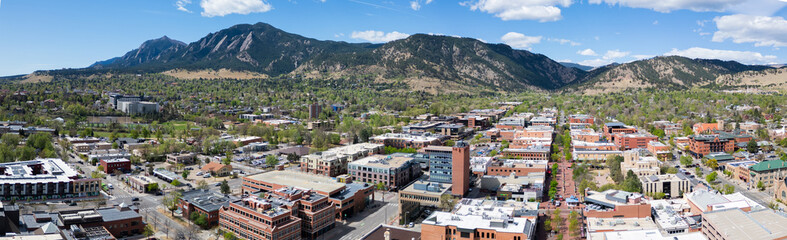 Panorama of downtown Boulder  © Obsidia Media