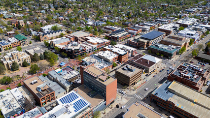 Buildings in downtown boulder colorado on a clear day  © Obsidia Media