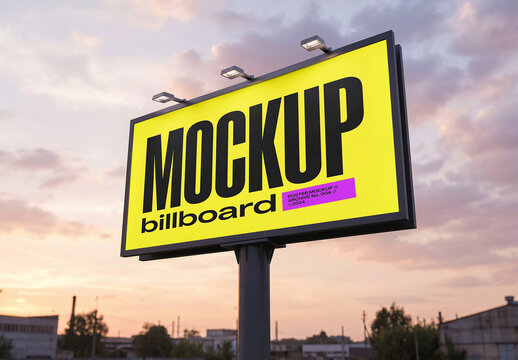 Outdoor Billboard Mockup