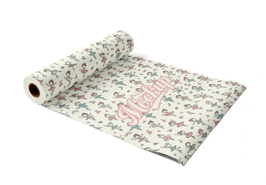Wrapping Paper Mockup