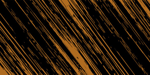 Yellow digital noise on a dark background. Wallpaper glitch texture. Vector illustration. © Isma