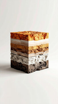 Geological layers cross section for earth science study1