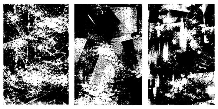 Grunge background with ink splashes and paint splats features a black silhouette illustration of a soccer woman in a dirty vector sketch design for an art sport poster