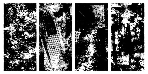 Abstract grunge floral background featuring a black ink splatter design with a nature silhouette frame and dirty vector texture for a decorative art illustration © hossain