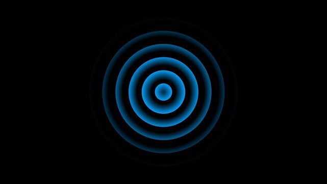 alpha Radio waves propagate outward