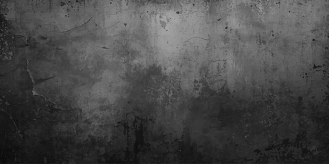 Fototapeta premium An aged gray grunge metal texture featuring a dark dirty concrete wall surface with a rough vintage stone pattern and weathered cement backdrop