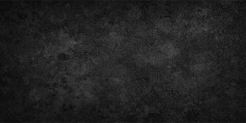 Fototapeta premium A dark vintage grunge texture featuring a rough aged stone wall background with a dirty gray concrete surface and a black weathered pattern for a moody wallpaper backdrop