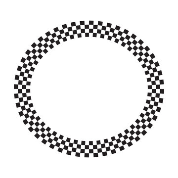 Abstract Rotating Tile Pattern Design