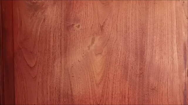 Natural deep red wood grain texture of polished Bloodwood timber, ideal for elegant carpentry or interior design.