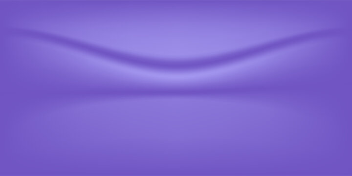 Abstract gradient podium background. Violet, purple and lilac empty 3d studio backdrop. Clean scene for product presentation mockup template. Vector illustration