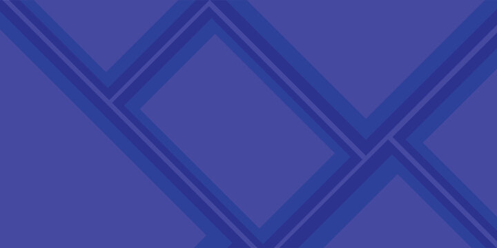 Abstract minimalist blue background with modern geometric overlapping rectangles and diagonal lines. Clean professional vector design for corporate use.