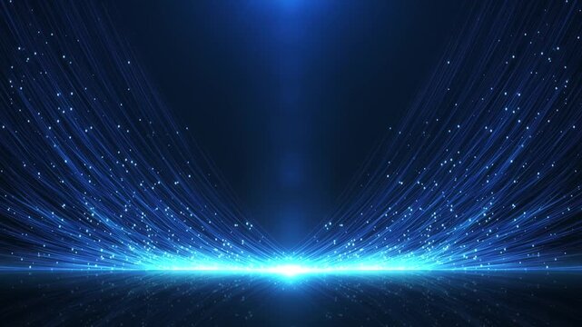 Dreamy and aesthetic particle light effect background video