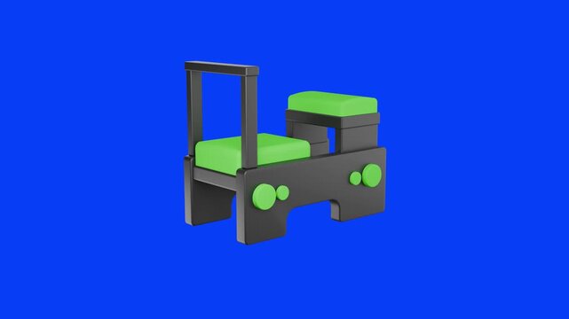 Ergonomic Seat Design: An ergonomic seat provides comfort and support, ensuring proper posture and promoting relaxation