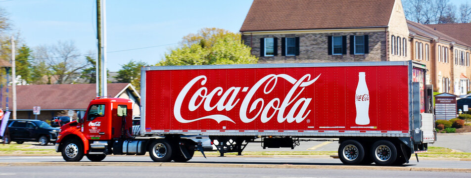 Coca Cola Delivery Truck, VA, USA