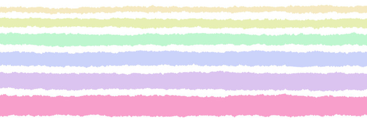 Fototapeta premium Colorful Torn Paper Stripes for Crafting, Scrapbooking, and Design Projects