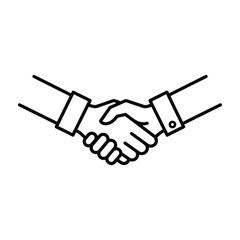 Fototapeta premium Handshake business partnership agreement