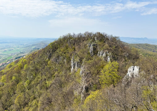 The 7 Teeth Hiking Trail on Mount Kalnik or the marked Seven Teeth Trail in the significant landscape of Kalnik, Croatia (Planinarska staza 7 zubi na planini Kalnik ili markirana staza sedam zuba)