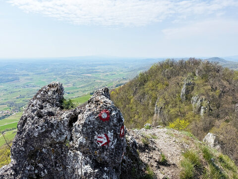 The 7 Teeth Hiking Trail on Mount Kalnik or the marked Seven Teeth Trail in the significant landscape of Kalnik, Croatia (Planinarska staza 7 zubi na planini Kalnik ili markirana staza sedam zuba)