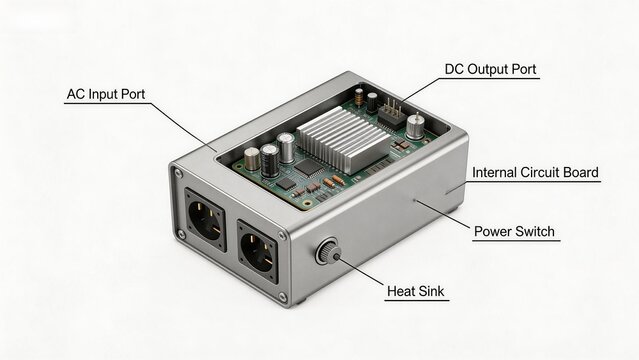 Electronic device with internal components