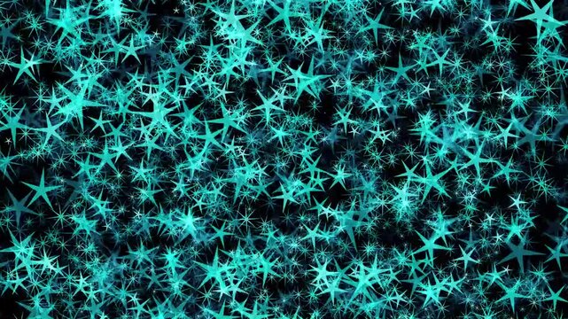 abstract green background with particles. star background.