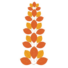 Obraz premium Autumn leaves decoration