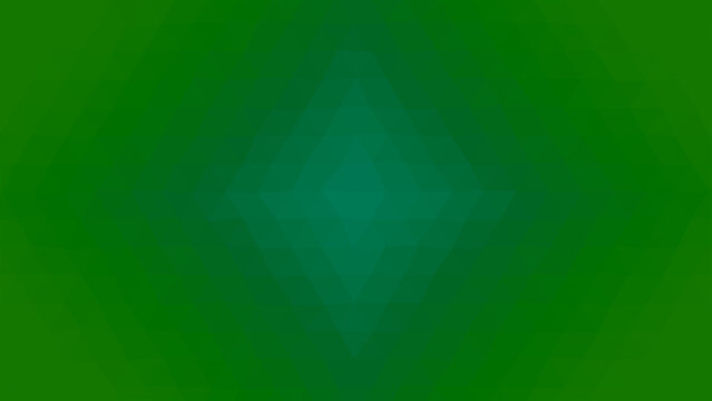Abstract green geometric background with triangle shapes and soft gradient pattern