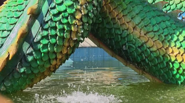 Naga statue