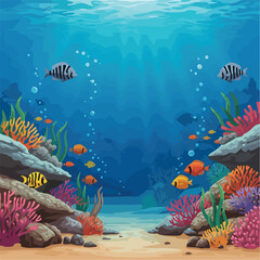 A vibrant underwater scene (1) © Radika