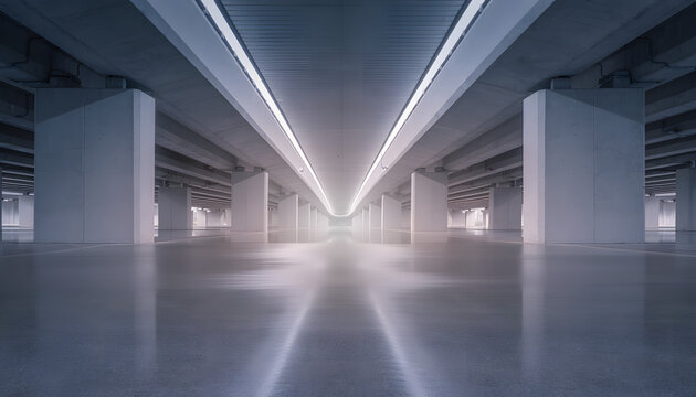Long Exposure Underpass Light
