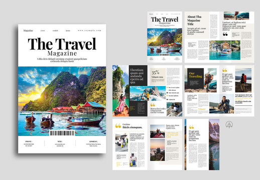 Travel Magazine Template
